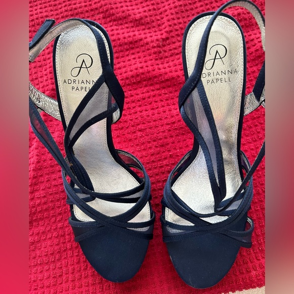 Adrianna Papell Adri Heeled sandals for women, USA 10M EUR 40, blue - Picture 3 of 6